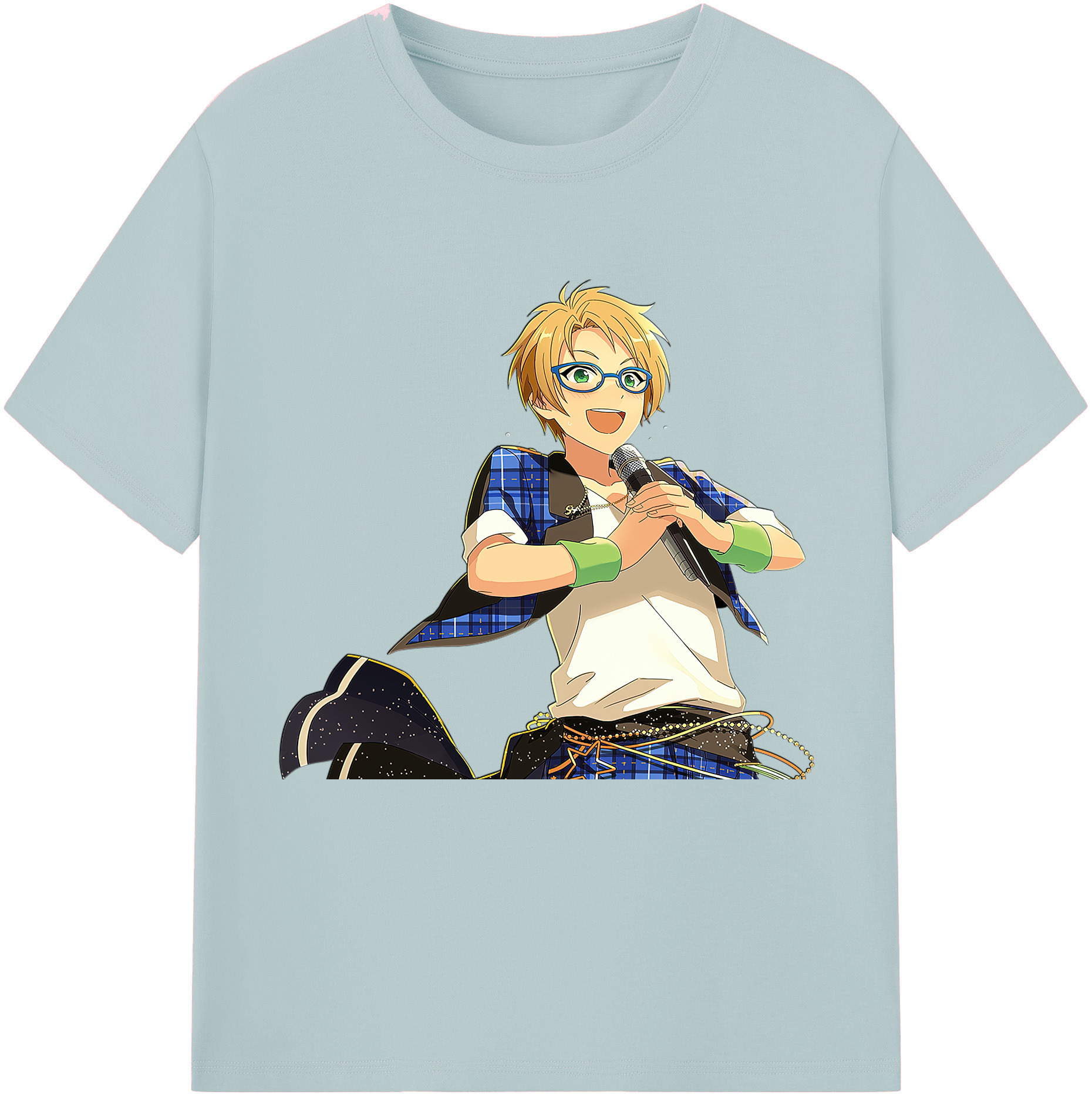 （画像用） あんさんぶるスターズ! Ensemble Stars 綿100％半袖Tシャツ（フロントプリント）
